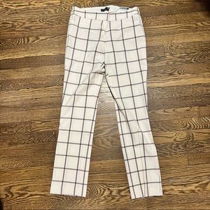 Express windowpane plaid pants
